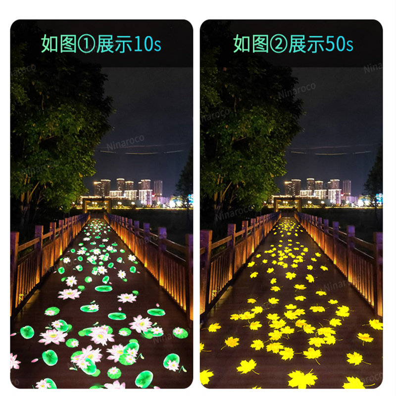 8图旋转投影灯logo广告led射灯门头户外亮化花海公园氛围装饰商场