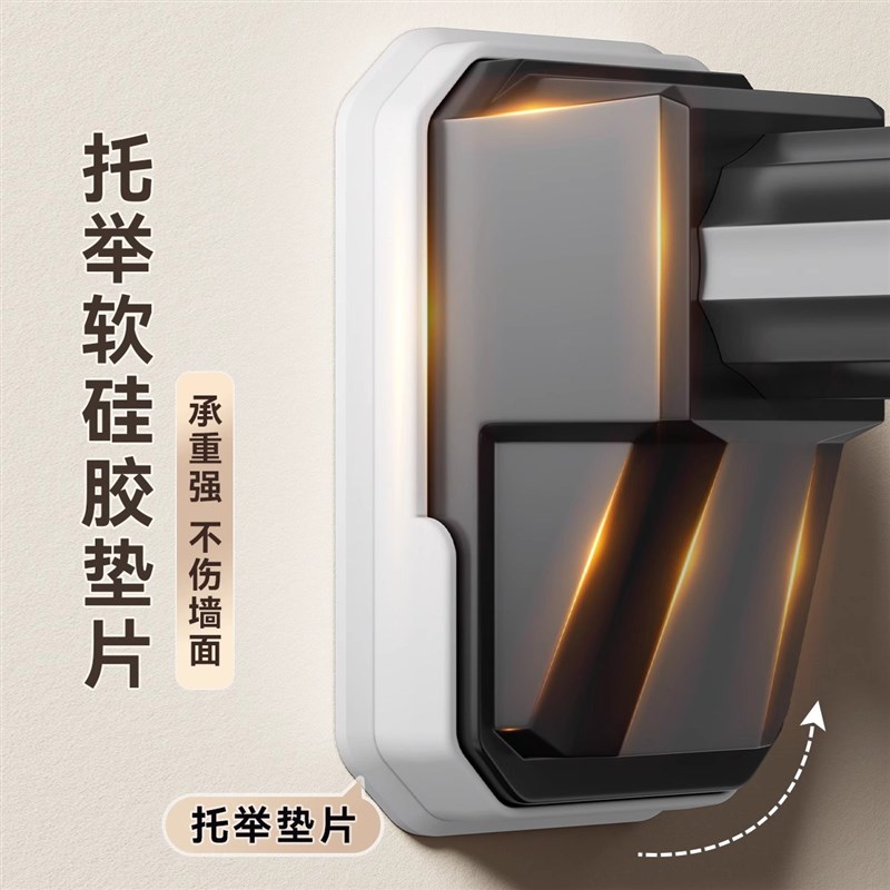 免打孔横杆支架伸缩晾衣杆窗帘支撑晾衣架化妆室浴帘挂杆衣柜免钉