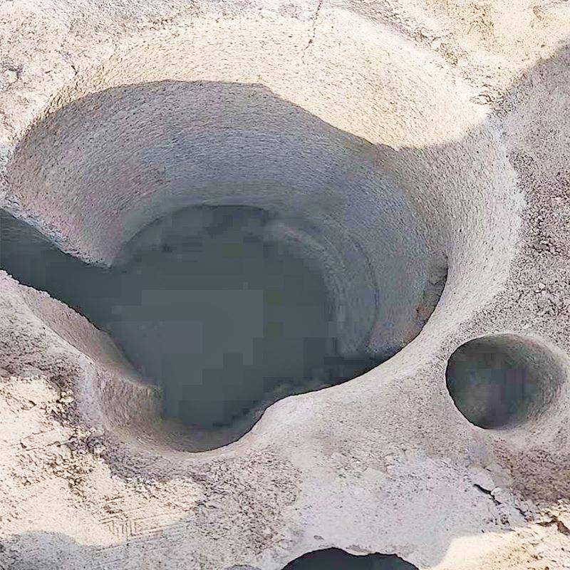 改挖钻机隧道边坡支护钻设备硬岩切孔削凿岩裂挖机劈TZN改装潜孔