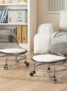 换鞋凳可移动滑轮矮凳美沙缝静音学步娃神家用WNZ器儿带童椅发小