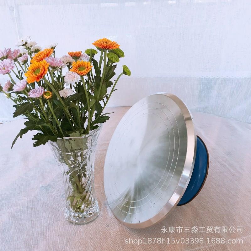 厂家蛋铝合金转12寸裱转盘烘糕焙花用具台装sm-901饰裱花台蛋糕转