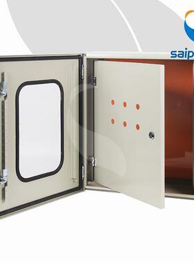 SPT-5040业监视窗消防配电箱500*400*200透明带中门冷轧门钢碳带