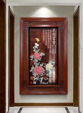玄关装饰画中式墙上中国