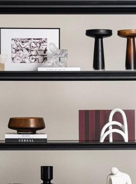 贝书子现代轻书房柜家装RSL奢饰品花瓶办公室客厅样品房创艺意摆