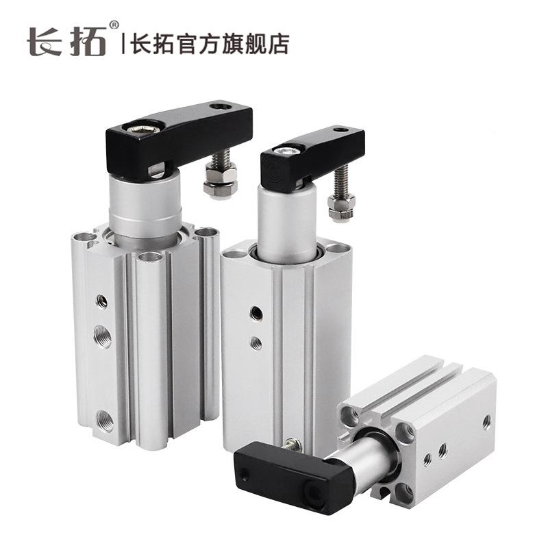 SMC型MA/MKB25-10旋转摆回转56090度夹0紧3240563下压K转动角气缸