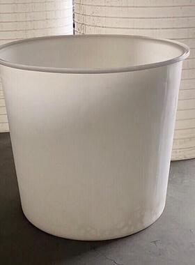 加业厚工牛筋塑料圆桶塑ZCP料大车桶食品级敞叉口圆桶容量发酵酿