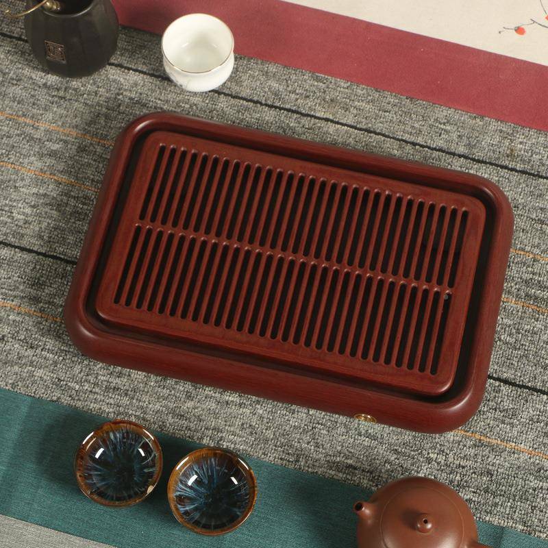 厂家直现货小用盒BJYX-25子电木茶盘供简约家木排水电式托盘电木