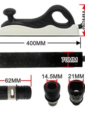 磨0*4HYK00MM吸尘手磨板手磨打磨盘无打手推尘板砂纸自粘盘抛7光