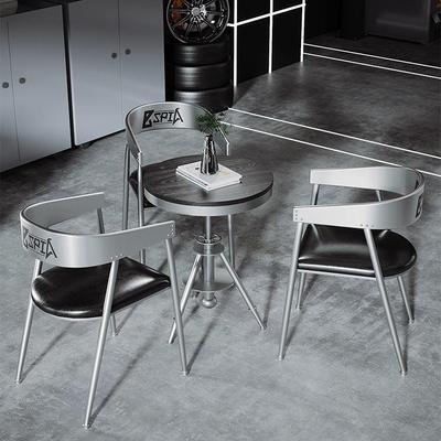 工风清桌椅组合酒吧业吧咖啡网51281厅红休息区洽谈室休闲接待桌