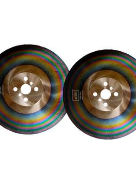 足M4七彩含钴高速钢锯片27523钢15350QAY切管机圆刀片无毛刺切铁