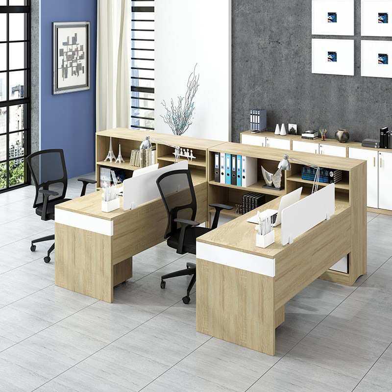 四人位职员办公桌椅246组合办公桌屏风卡位办公家具商用办公桌