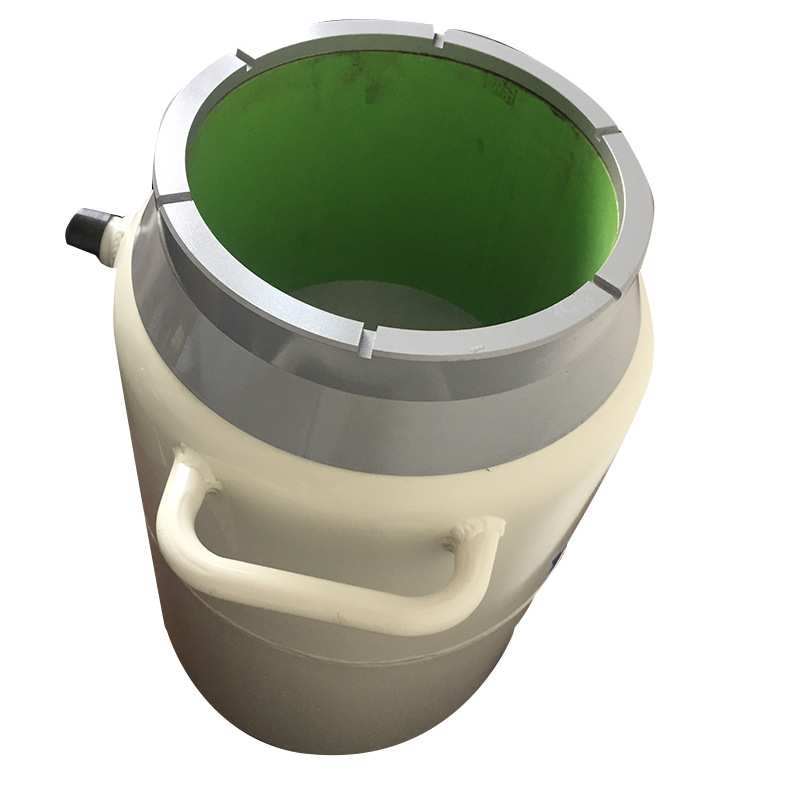 6L210液氮罐 6升21公分口液氮生物容器 金属冷装配罐  厂家供应