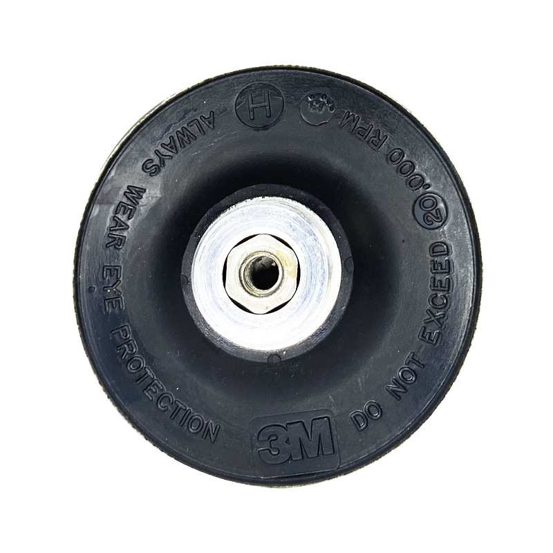 3m 45092/45091/45090 3英寸黑旋转矩托打磨拖盘7403打磨机配件