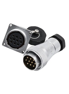 威浦航空插头WF28-2-3-4-7-12-16芯17-20芯24芯26芯 防水TA/KZ