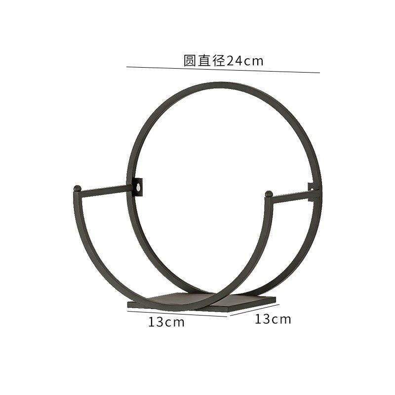 免打孔简约阳台壁挂式花盆架墙上花篮墙面架客厅餐厅绿萝置物花架