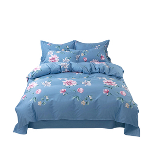 四件套全棉被套200X230双人被罩220x240cm2.2x2.4米床单套件