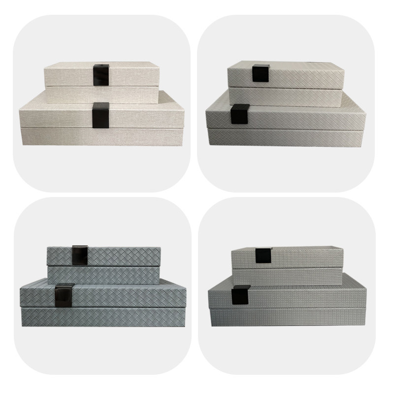 售楼处样板衣帽间收纳首饰盒皮革酒店家居软装编织装饰盒卧室摆件,家居饰品,饰品盒,淘宝优惠券,粉丝福利购,淘宝优惠卷