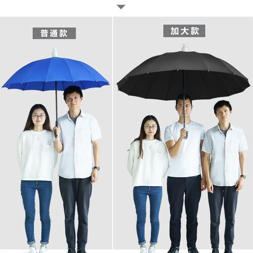 防水套雨伞长柄男士自动大号车载长柄男超大三人加大双人车用大伞