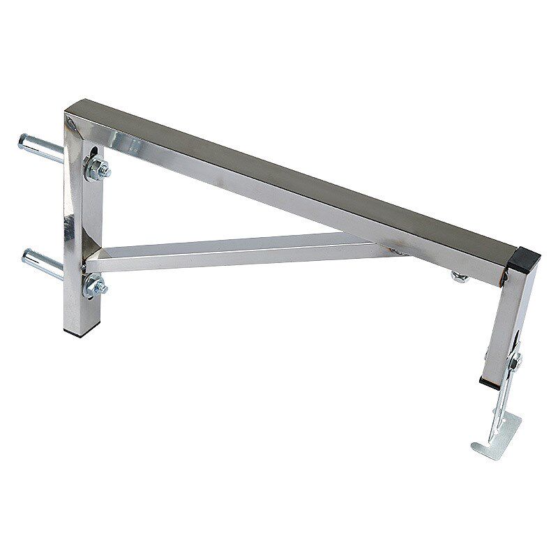 不锈钢伸缩方管大理石台面洗手盆固定三角支架托架可调节支撑架