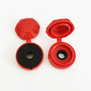 盖保护彩钢瓦防水圆形帽防水钻尾螺丝防锈自攻钉燕尾钉帽平垫白色