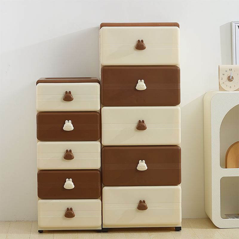 25-45收纳柜抽屉式厨房浴室储物柜卫生间厕所置物柜夹缝窄柜多层