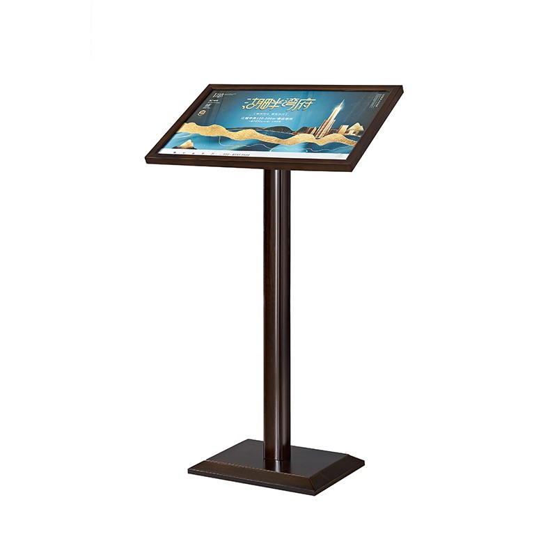 木质展架立式广告牌架子海报展示架广告展示牌落地海报架酒店水牌