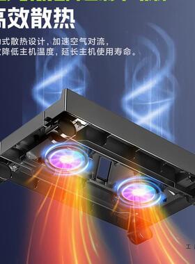 式电脑主机托F5M96STT架底座台托盘热动机箱支架移办公室桌下增高