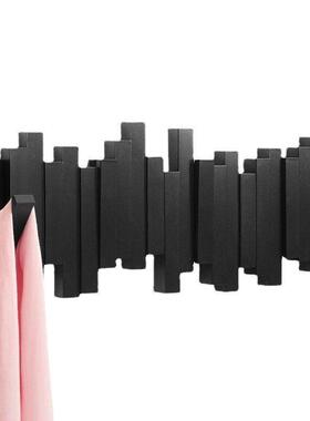 钢琴键挂架装挂衣后饰壁衣架琴键门挂挂QIV衣架墙上挂玄关壁衣架