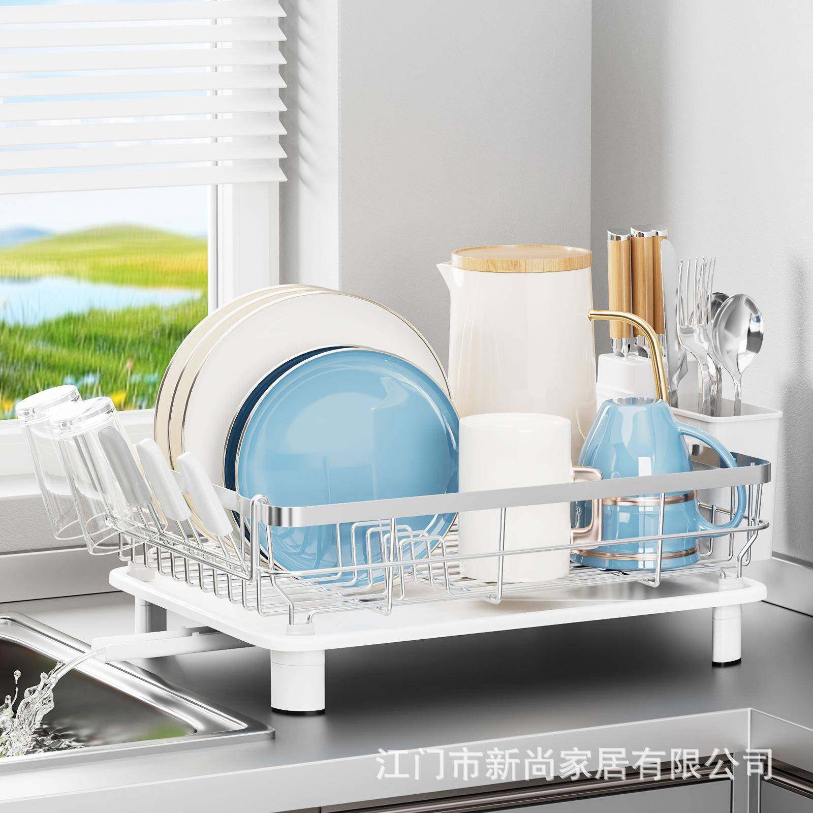 不锈钢碗架碗盘沥架厨房QWA置物架槽旁碗筷刀水具家水用多能功碗,厨房/烹饪用具,碗架,淘宝优惠券,粉丝福利购,淘宝优惠卷