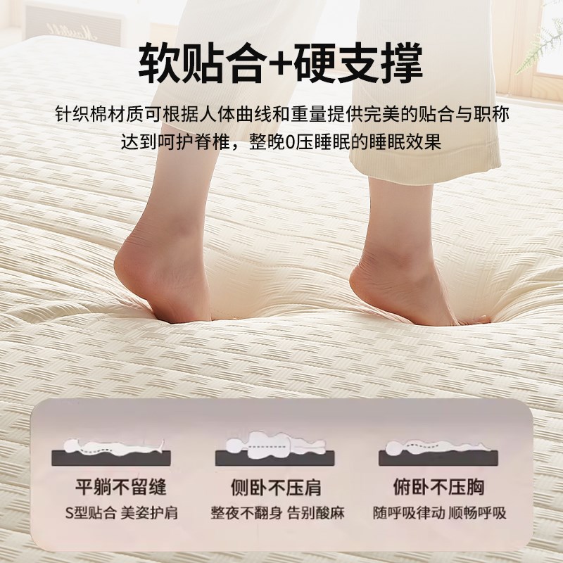 10CM加厚床垫学生宿舍家用卧室软垫单人垫褥租房U专用榻榻米折叠