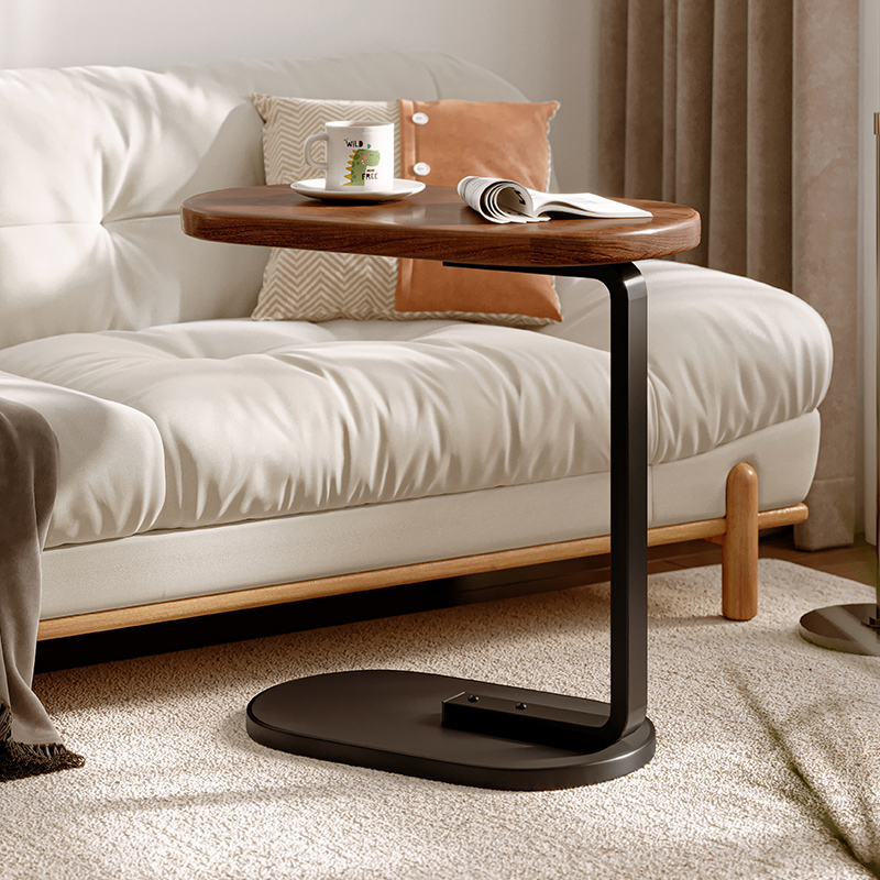 实木沙发b边几边桌家用客厅茶桌可升降小桌子卧室床头置物架床边
