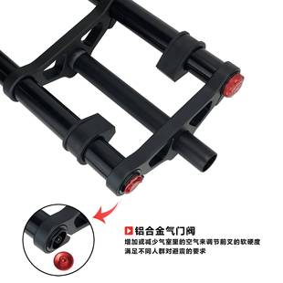 肥胎车肩气前叉MG-FK135拆桶轴龟兔调双快节压雪地车气叉双肩前避