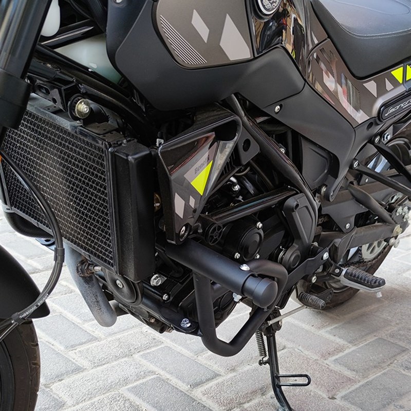 适用于贝纳利小幼狮n250摩托车保险杠防摔杠 保护杠前护杠改装配