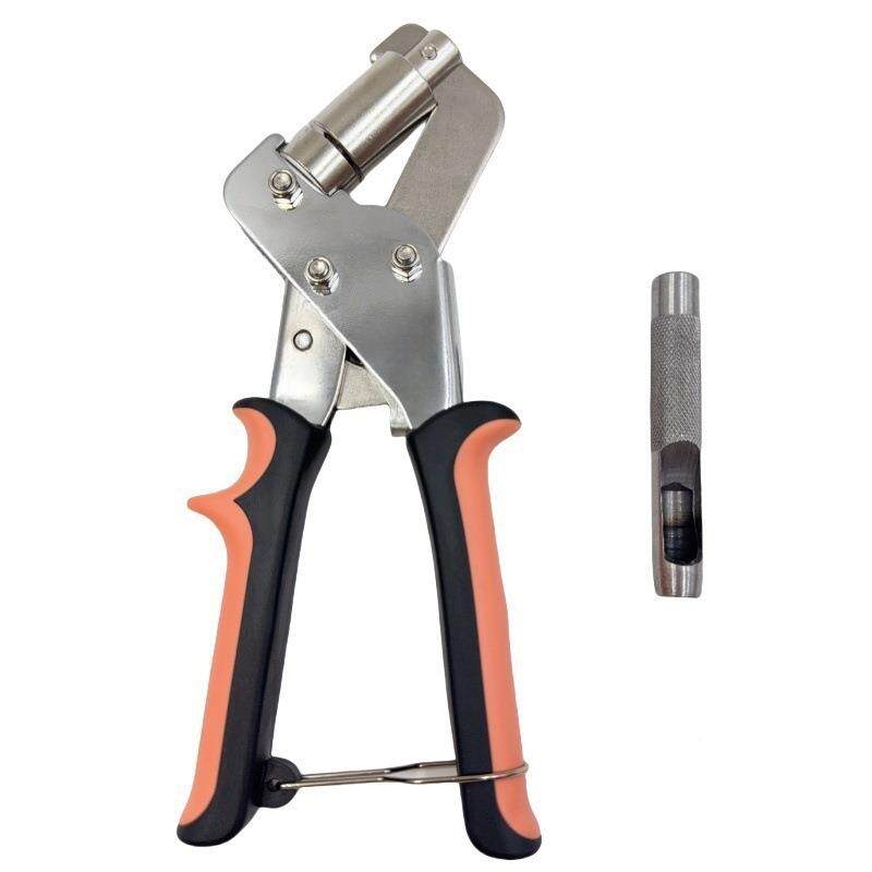 200套装1汽0mm眼圈金OMI压属鸡眼扣气眼扣安装工具手钳手动气鞋孔