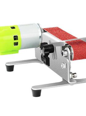 小型迷你电动砂带机机抛光磨神器机台TRV式打刀磨磨刀机机砂光机