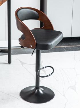 台椅家升降旋VM-4688转靠背吧台轻奢吧用时尚吧椅铁艺高脚椅子凳