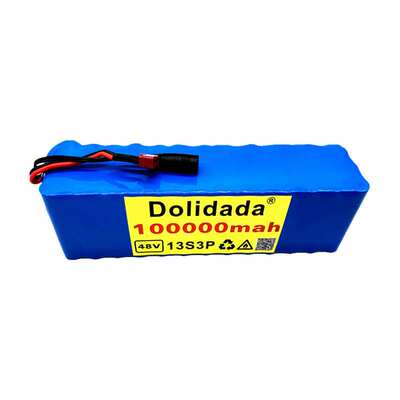 电动自行车电池48v100Ah18650 锂离子电池组合  带充电器电池保护