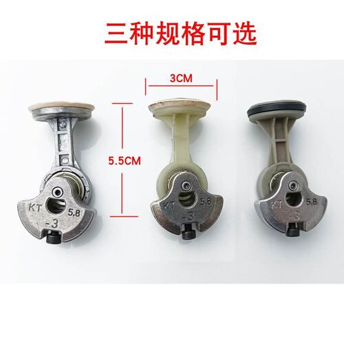 车载充气泵配件连杆活塞r偏心轮缸筒钢圈单缸双缸车用打气泵充气