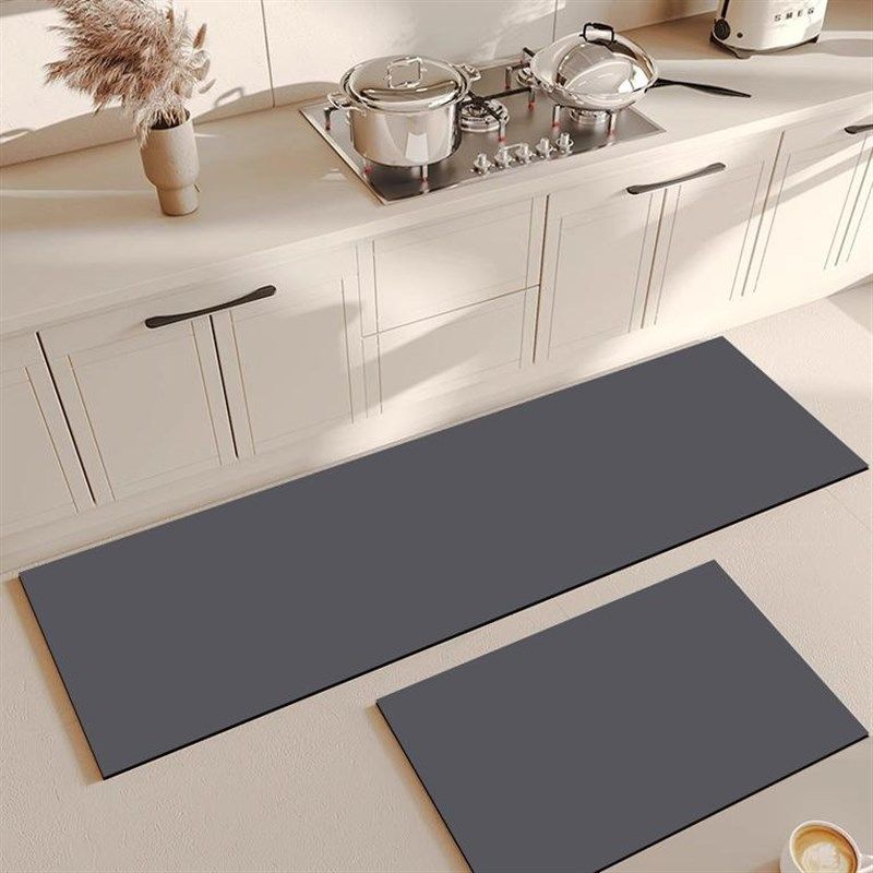 纯色厨房地垫可裁剪防油防滑脚垫硅藻泥吸水地垫长条门口脚垫地毯,居家布艺,厨房地垫,淘宝优惠券,粉丝福利购,淘宝优惠卷