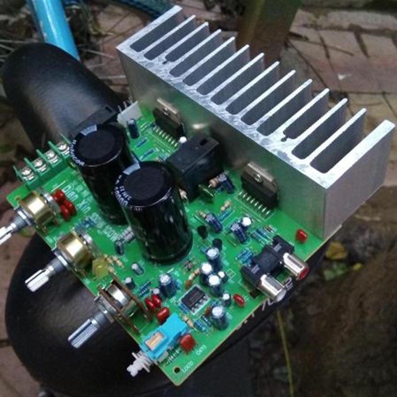 胆味浓郁功放板PK3886更好的TDA7294+5532前级发烧功放板板100WX2