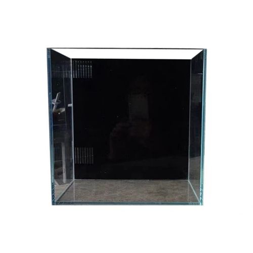 30方背滤海缸套餐二狗水族新款玻璃小方缸珊瑚桌面新手微缸海水缸