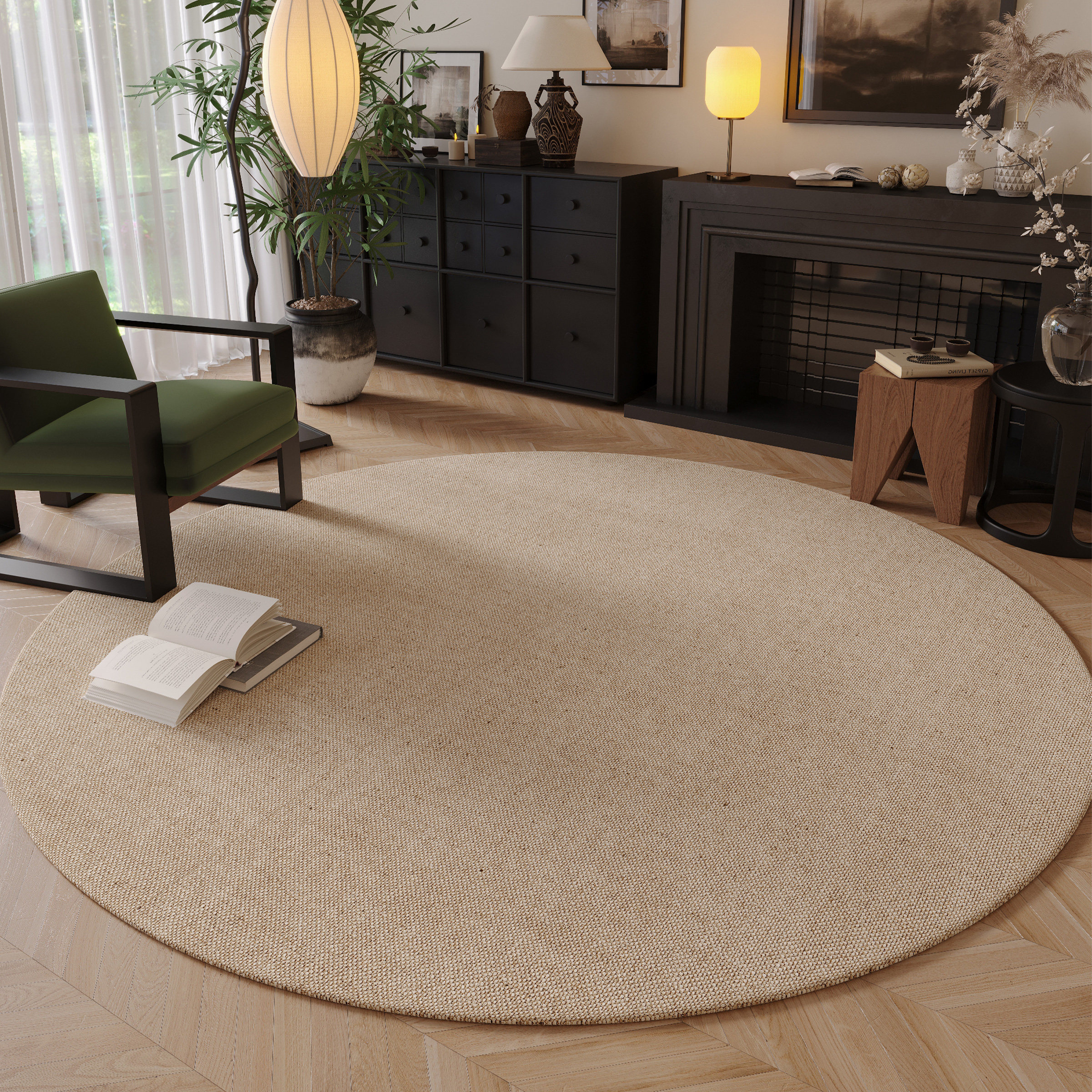 客厅圆形地毯奶油风卧室转椅小地垫电脑椅子脚垫新款沙发茶几垫子,居家布艺,地毯,淘宝优惠券,粉丝福利购,淘宝优惠卷