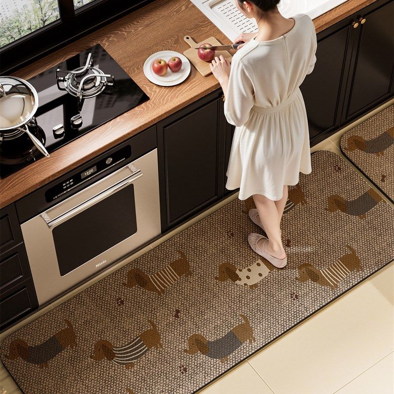 骏仔厨房地垫2025新款防油防滑专用地毯洗碗槽长条吸水硅藻泥脚垫,居家布艺,厨房地垫,淘宝优惠券,粉丝福利购,淘宝优惠卷