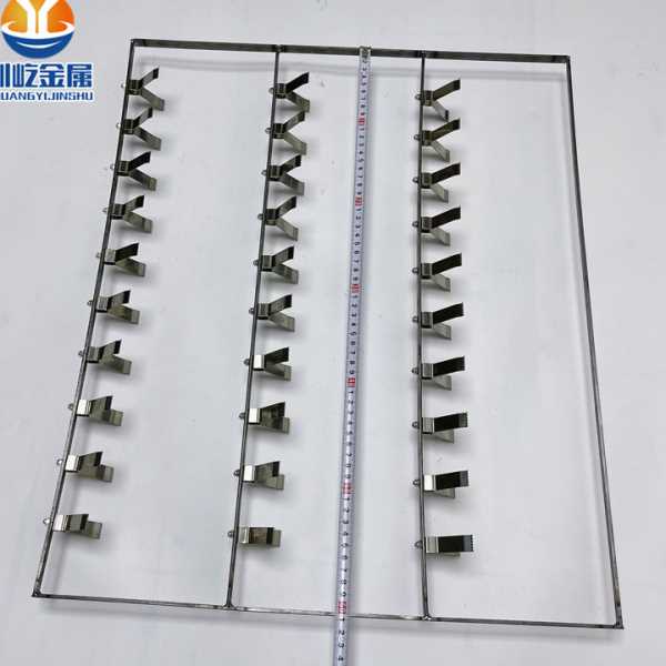 塑料件涂装线烤漆铁网片 500x500网盘排6排x7个CY327 102 21 121