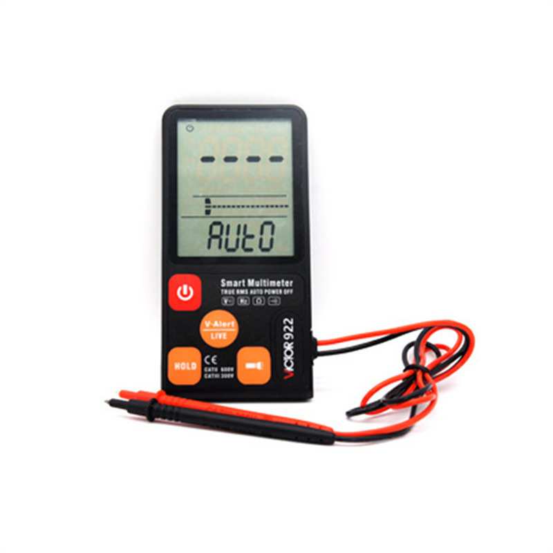 Victor/胜利VC922数字万用表自动量程 数显3 5/6位全量程过载保护