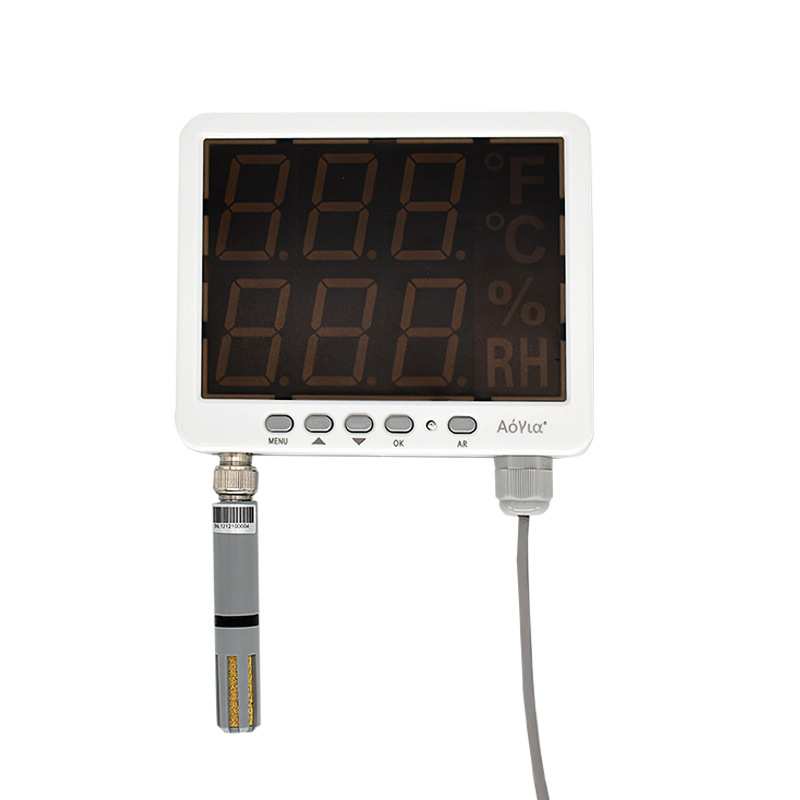 AS109R网络型温湿度显示仪仓库农业工业数字显示温湿度仪表