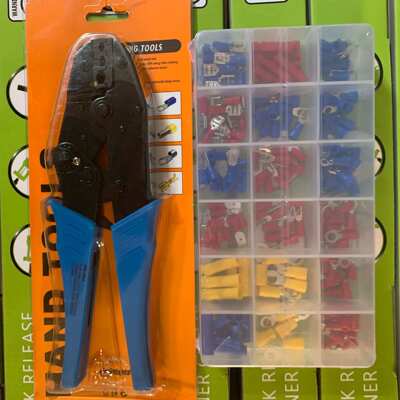 【压线钳】 175pcs预绝缘端子套装压线钳冷压钳压接钳冷压端子