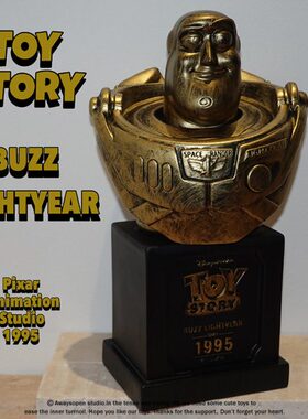 复古仿铜巴斯光年摆件