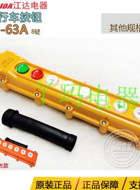 江达C0B COB 63A THB-63A铜件银点行车起重升降吊车按钮开关8钮
