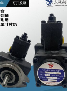 仙居永灵YLC变量叶片泵VP1-15-70 20 12-35 3.5 5.5 7.0 花键油泵